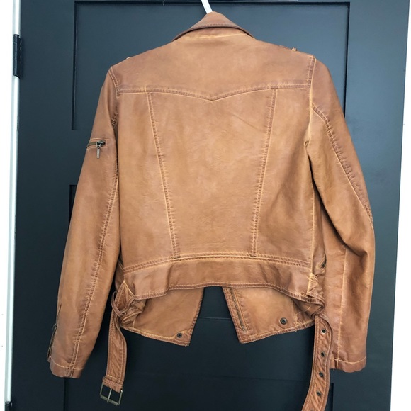 Zara trafaluc Faux leather jacket - Picture 2 of 2